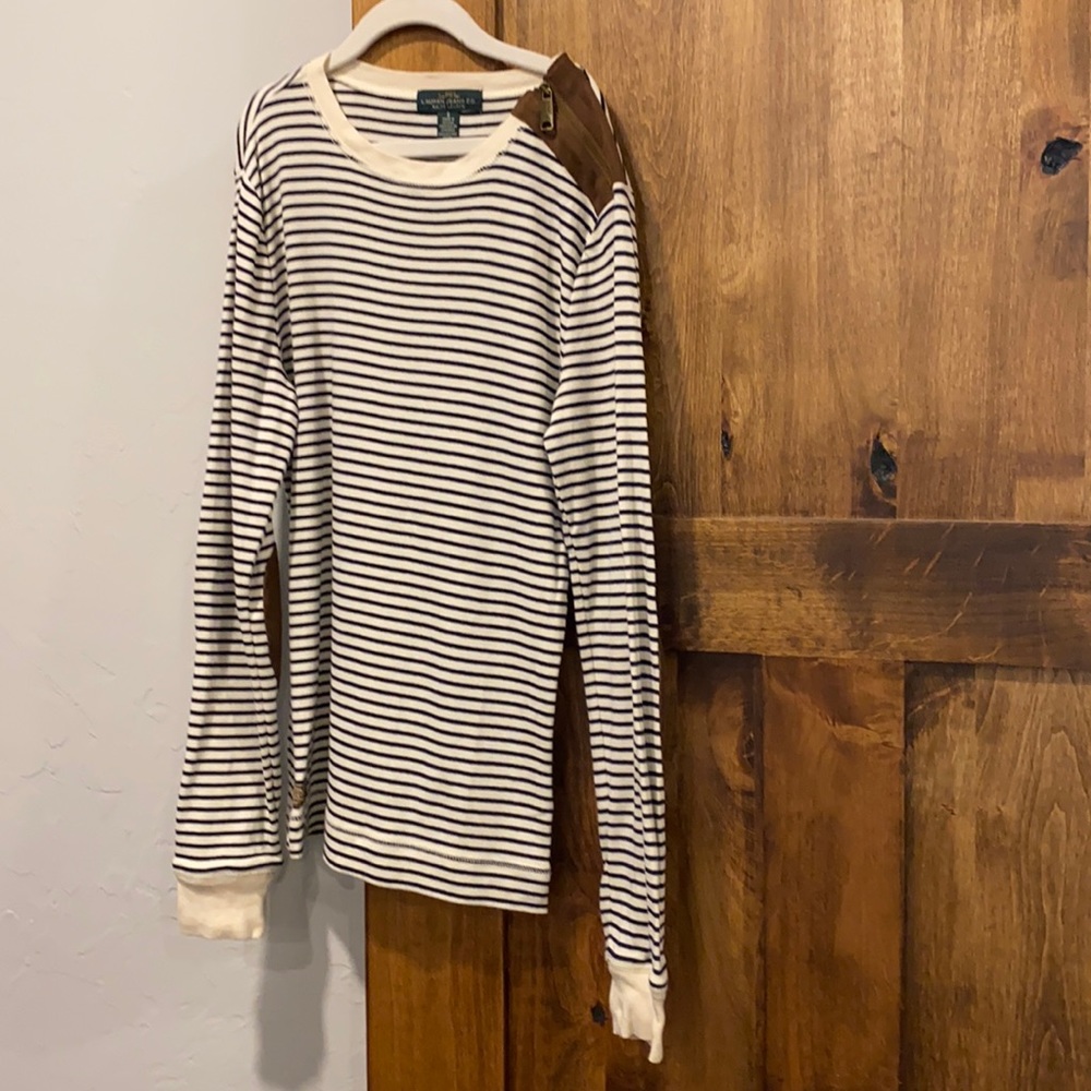 Lauren Ralph Lauren striped top, size small